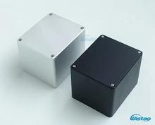 1pc Transformer Cover 130X100X99 Brushed Whole Aluminum Power Transformer Covers for Tube amplifier HIFI Audio DIY Free Shipping