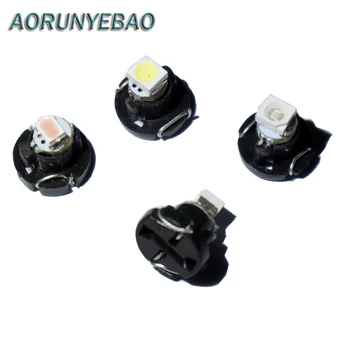 

AORUNYEBAO 20pcs T4.2 LED Neo Wedge Switch Radio Climate Control Bulb Instrument Dashboard Dash Indicator Light Ac Panel Bulb