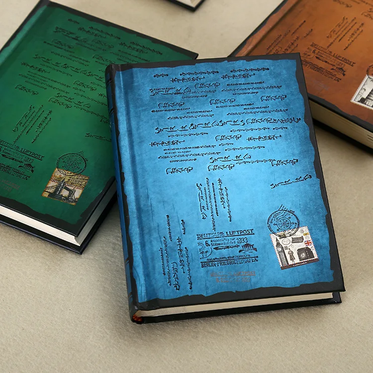 

"Magic Book ver.2" Vintage Retro Notebook Hard Cover Journal Diary Lined Papers Freenote Stationery Gift