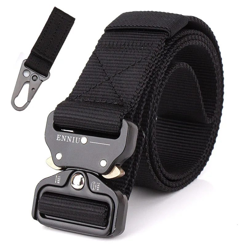 

Tactical Soldier's Belts Nylon Military Belts Molle Automatic Insert Metal Buckle SWAT Army Combat Belt Waist Belt Tactical Gear