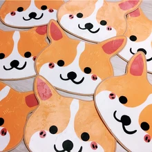 70*58 см мультфильм собака корги ковер плюшевые фланелевый коврик половик коврик для домашних животных эркер анти корабль животное мат