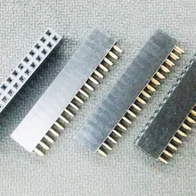 10 шт. 0,10" 2,54 мм 2x17 P 34 контактный разъем двухрядный контактный разъем через отверстие пластиковая Высота 8,5 мм PCB разъем 34 положение