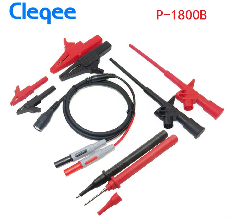 Cleqee P1800C 9 в 1 BNC электронные специальные испытательные свинцовые автомобильные