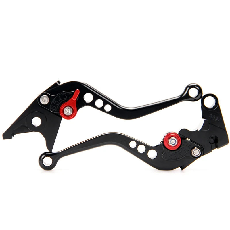Для Kawasaki Z750 (2004 2005 2006) короткие анодированный сцепные рычаги черный|brake clutch levers|clutch