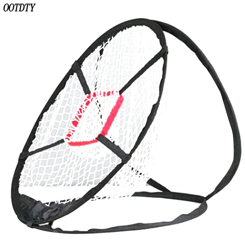 

OOTDTY Pop-Up Golf Chipping Net Tainer Aid Foldable Target Net For Accuracy Swing Practice