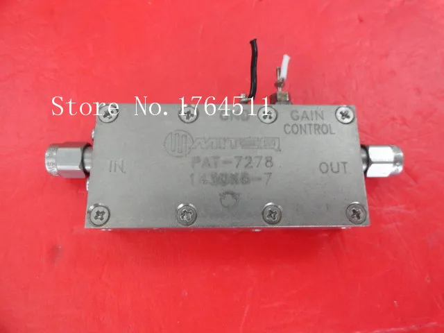 

[BELLA] The supply of MITEQ PAT-7278-143086-7 amplifier SMA