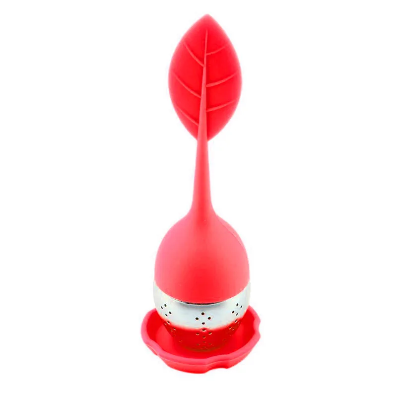 

Tea Infuser Black Tea Strainer Grade Silicone Loose Leaf Herbal Spice Holder Tea Brewing Tools