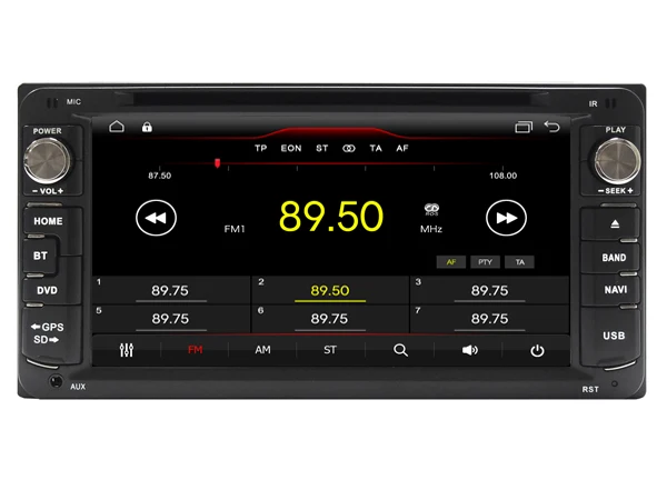 Best Navirider car dvd player multimedia autoradio android 8.1 for Toyota Hilux 2001-2011 Corolla 2000-2006 Camry Verso Landcruiser 2