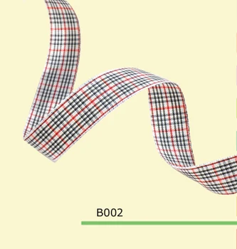 

1.5" inch 38mm checked plaid gingham ribbon