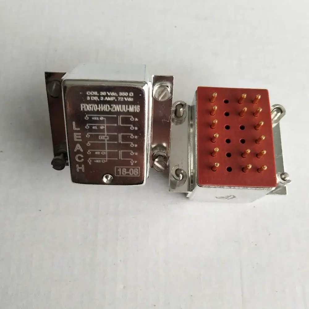 FD670-H4D-ZWUU-M16 36VDC металлическое герметичное реле 350 Ом 16 контактов