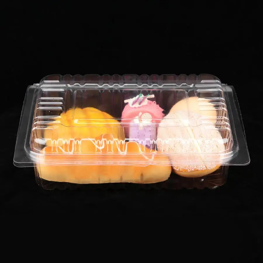 

Bread Box Remote Control Holder 25 PCS Disposable Plastic Hinged Loaf Container Food Fruit Storage Box Storage Box Drawer