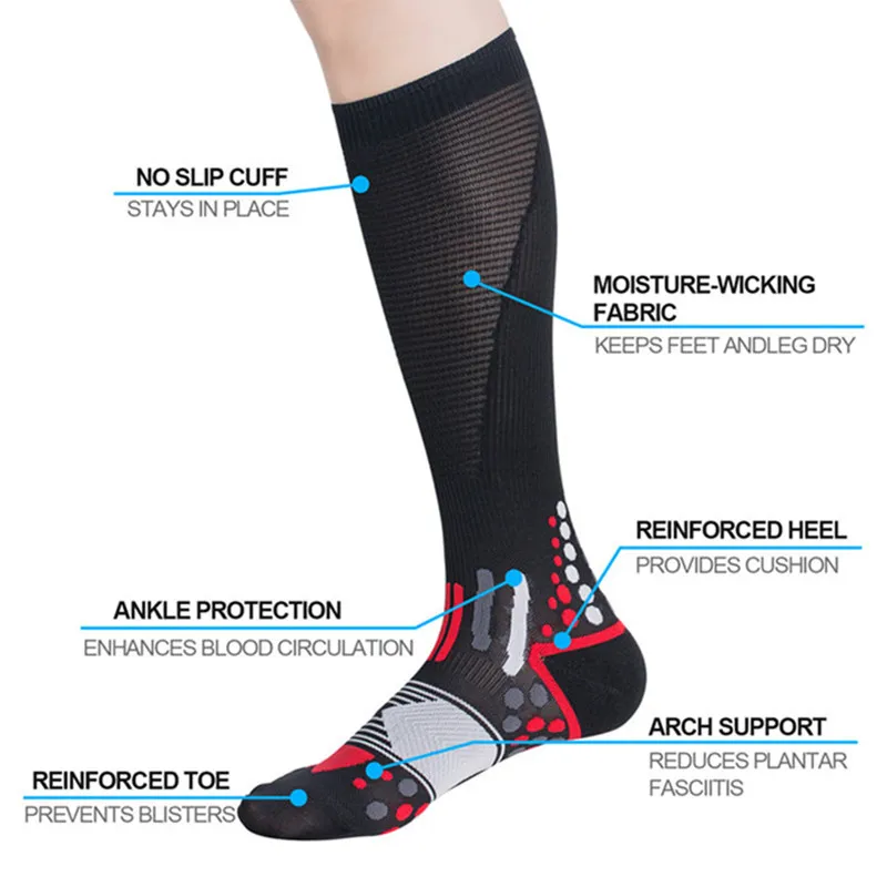 Professional Brand Sport Socks High Quality Breathable Road compression