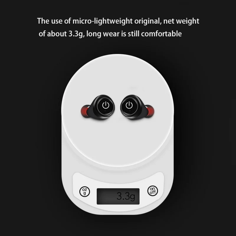 Portable Wireless Bluetooth Headset Mini Dual Ear Stealth Bluetooth Headset Sports In Ear Earphone For Iphone Sumsang Smartphone