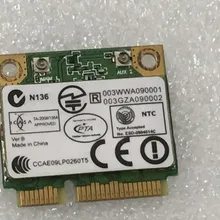 Беспроводной для Atheros AR5B93 Ar9283 Половина мини PCI-E 300 Мбит/с 802.11b/g/n карты для Asus Dell sony Toshiba