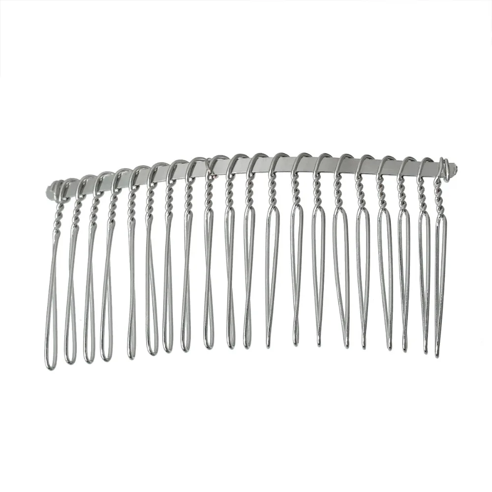 10 шт. женские заколки для волос 7 8x3 8 см|shape hair clips|hair comb clipsilver clip |