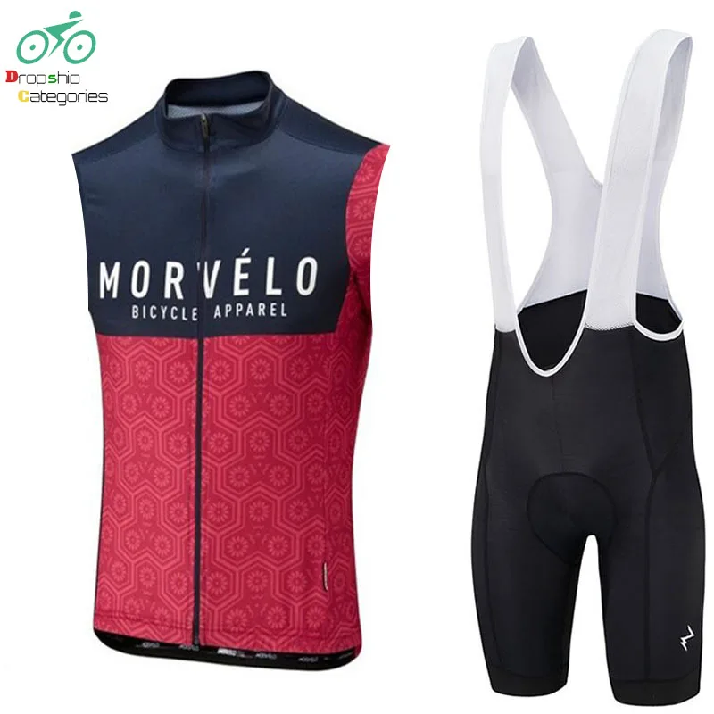 

DsC Cycling Jersey Summer Team Vest Sleeveless Men Cycling Set Bike Clothing Ropa Ciclismo Cervelo Cycling Clothing Sports Suit