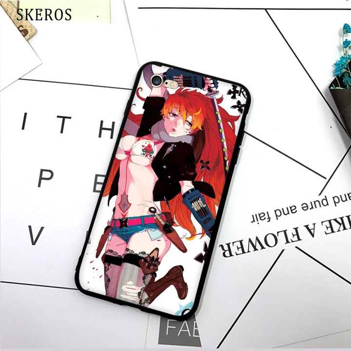 SKEROS синий экзорцист для косплея blue exorcist (3) ТПУ мягкий чехол телефона iPhone X 5 5S Se 6 S 7 8