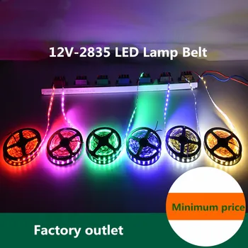 

DC 12 V Volt Strip Led Light Tape 2835 RGB 0.5 - 10 M 12V DC 60LED/M RGB Led Strip Tape Lamp Diode Flexible TV Backlight
