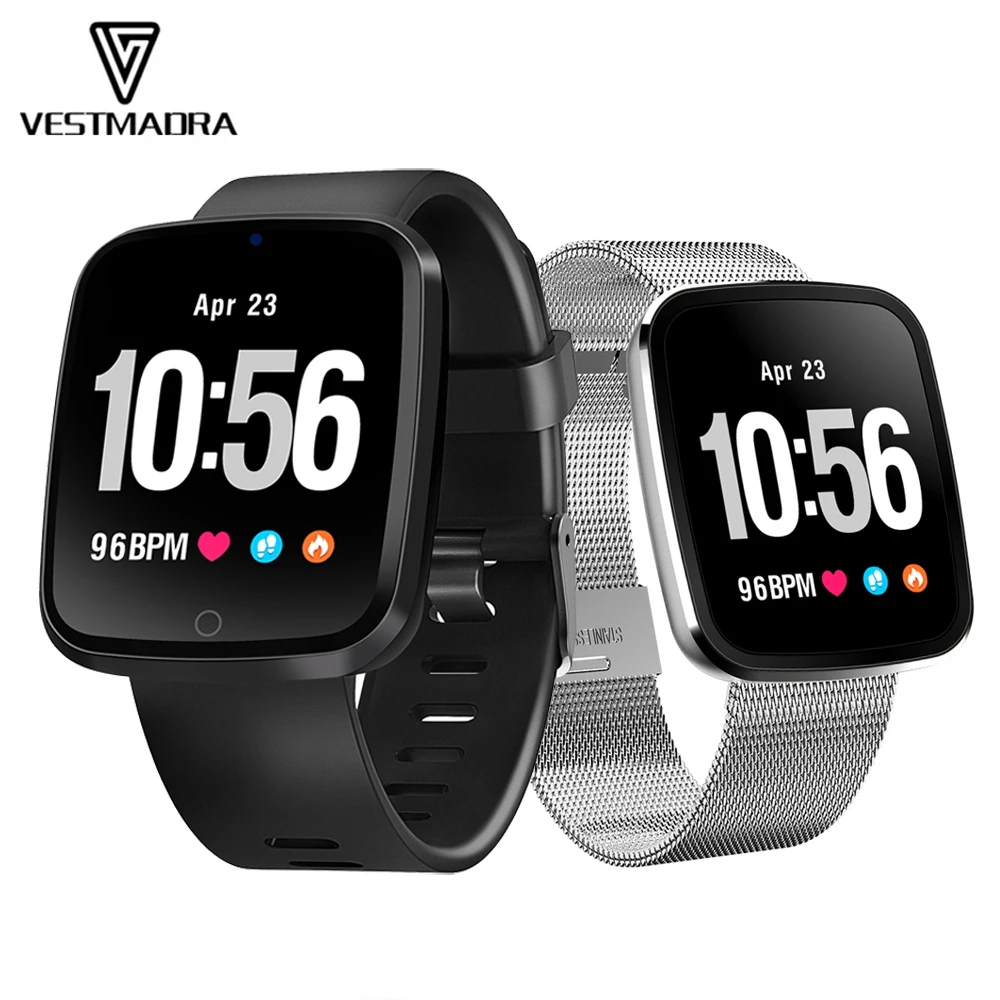 

VESTMADRA VM7 Plus Bluetooth Smart Watch Super Clear Color Screen Smartwatch Heart Rate Monitor Activity Tracker Fitness Clock