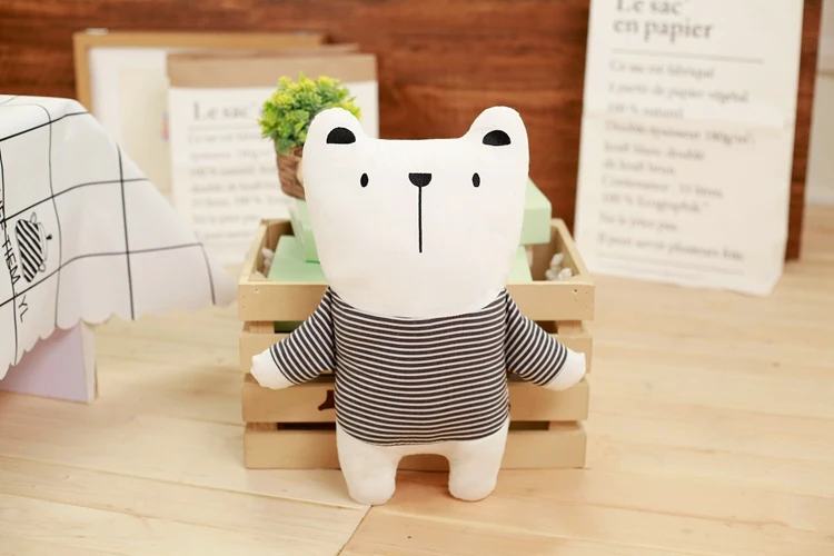 Bonecos de Pelúcia dos Desenhos Brinquedo do Urso Tecidos de Qualidade em Casa Centímetros Unicornio 3 Padrões Estilo Nórdico Animados Coelho Enfeite Decoração Brinquedos 1 pc 40-45 4 Cheap Almofadas de pelúcia