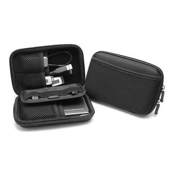 

Bevigac Travel Protective Storage Case Bag for Power Bank Powerbank GPS MP4 MP3 SD Cards USB Cable Earphone Accessories