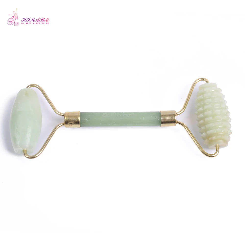 HIMABM Natural Xiuyan Guasha Facial Beauty Massage Tool Jade Roller Face Thin Massager HIMABM Natural Xiuyan Guasha Facial Beauty Massage Tool Jade Roller Face Thin Massager