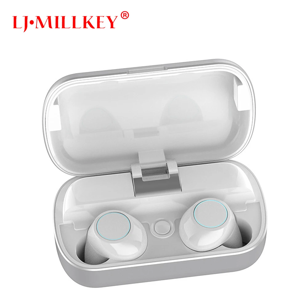 

TWS 5.0 Wireless Bluetooth Earphone Stereo Earbud Headset With Charging Box For All Bluetooth tablet Smart phone earphone YZ261
