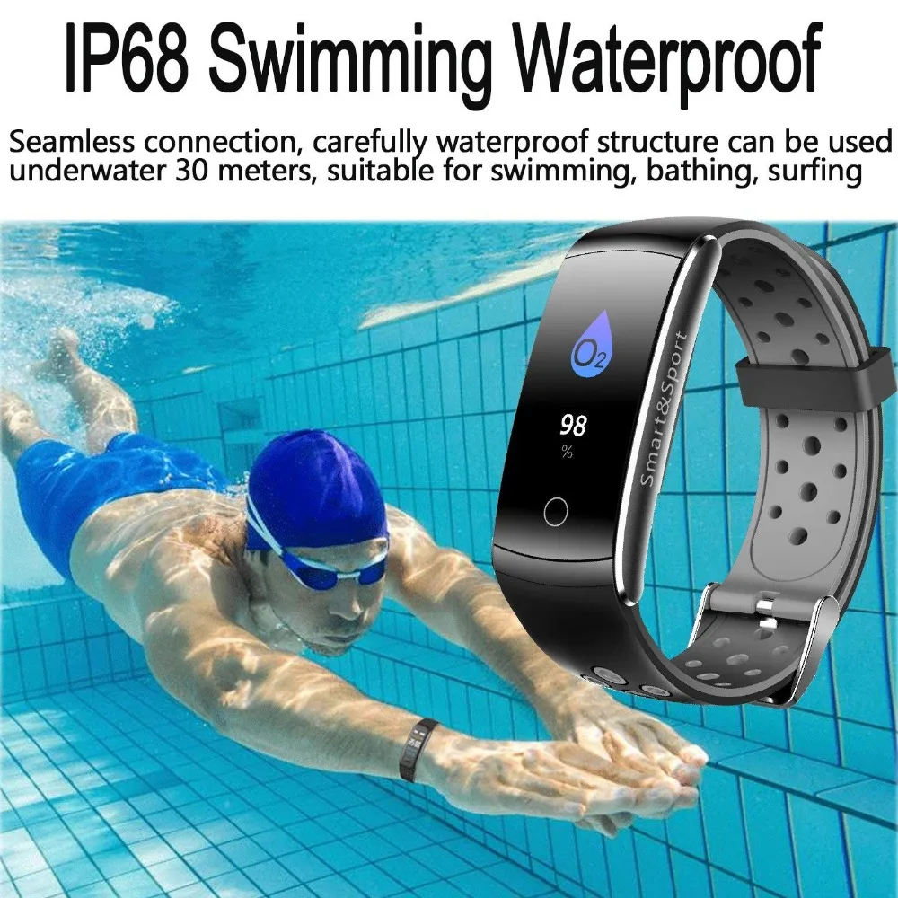 TOP sport watch smart watch Step count Calorie Heart rate IP68 smart waterproof watch High cost performance Smartwatch Wristwatc