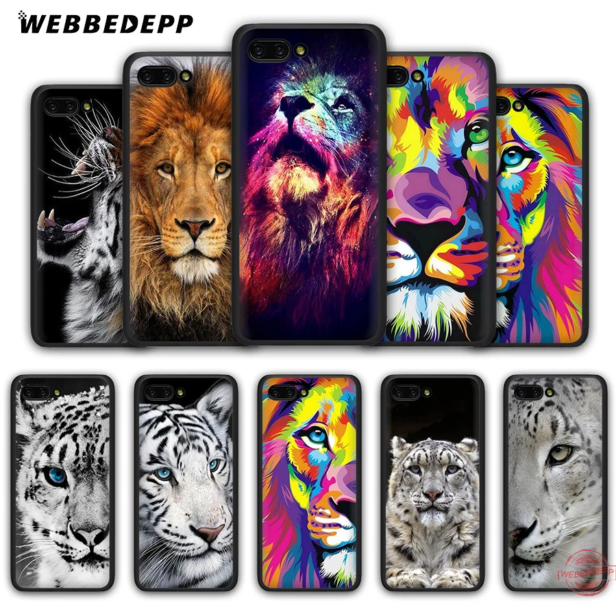 WEBBEDEPP мягкий чехол с большим львом на камнях для Honor 20 10 9 9X 8 Lite 8C 8X 7X 7C 7A 3 ГБ 6A Pro View |
