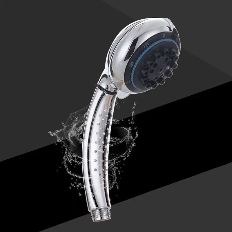 Bathroom Shower Head Sets Handheld High Pressure Water Saving Adjustable Chrome Hot And Cold mixer Faucet Water Hose Holder