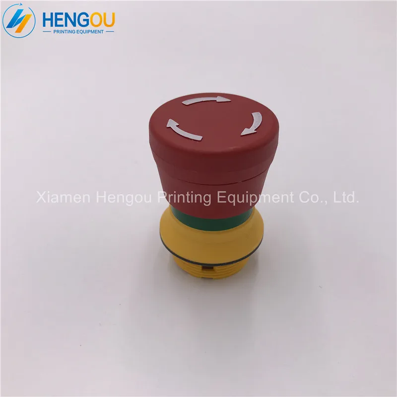 

1 Piece Hengoucn printing press parts CD102 SM74 SM52 Import emergency stop switch for Hengoucn A1.144.9129