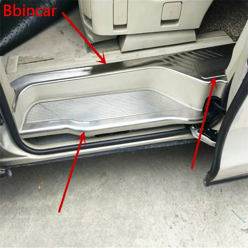 Bbincar накладка из нержавеющей стали порог Порог приветственная педаль отделка