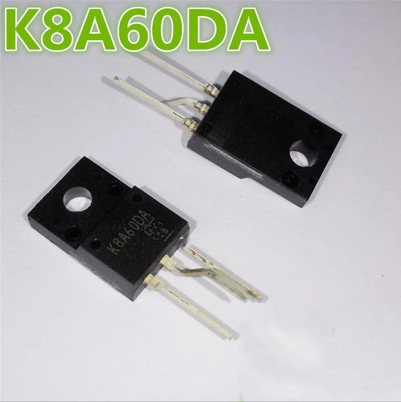 

5PCS K8A60DA 8A60 K8A60D TO-220F Liquid crystal power FET