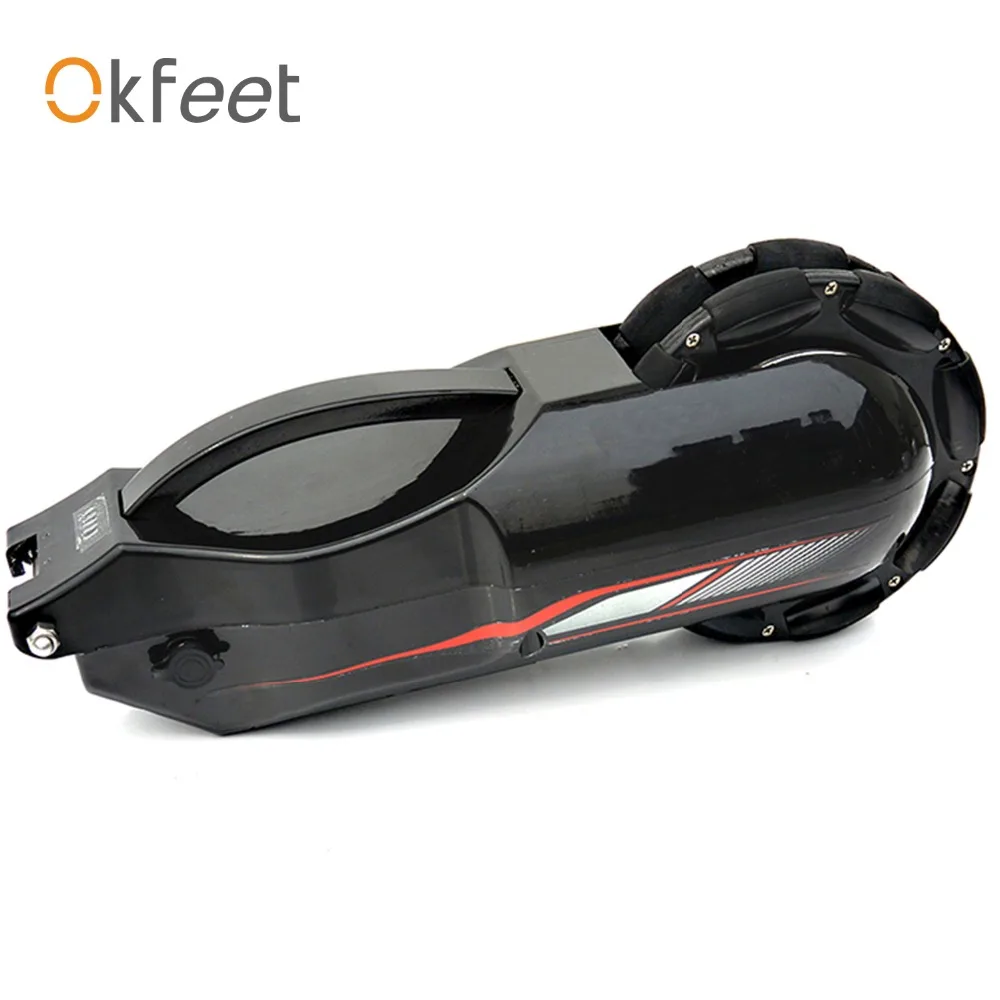 Okfeet 24V 250W 8 дюймов Шестерни мотор электрического инвалидного кресла литий batteryTractor DIY задний усилителем интеллигентая(ый) преобразования Ki