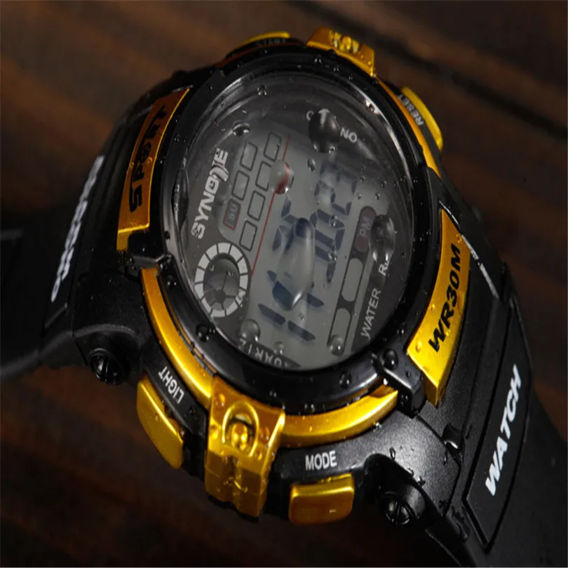 2019 New Fashion Men Watch  Boy Digital LED Quartz Alarm Date Sports Waterproof Wrist Watch  Compass For Sport Man #4m15 (15)