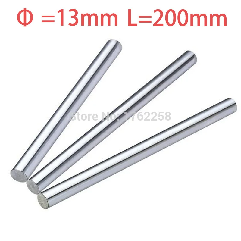 

2PCS 13mm x 200mm Linear Shaft 3D Printer Cylinder Liner Rail Axis CNC Parts