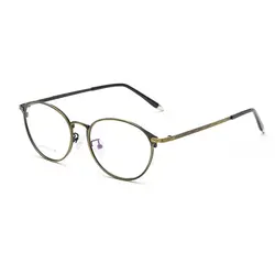 Новый миопия очки кадр овальная рамка очки с прозрачной линзой оптически рамка для женщин девочек компьютерные очки HF2608