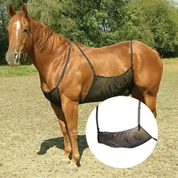 

Horse Abdomen Protective Cover Horse Anti-mosquito Net Comfortable Anti-scratch Protection Mesh For Horse New Arrival 2019