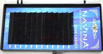 

Desinged by korean eyelashes 0.1 utimate luxury C curling 4 size blue PVC boxes 12 lines mink false eyelashes