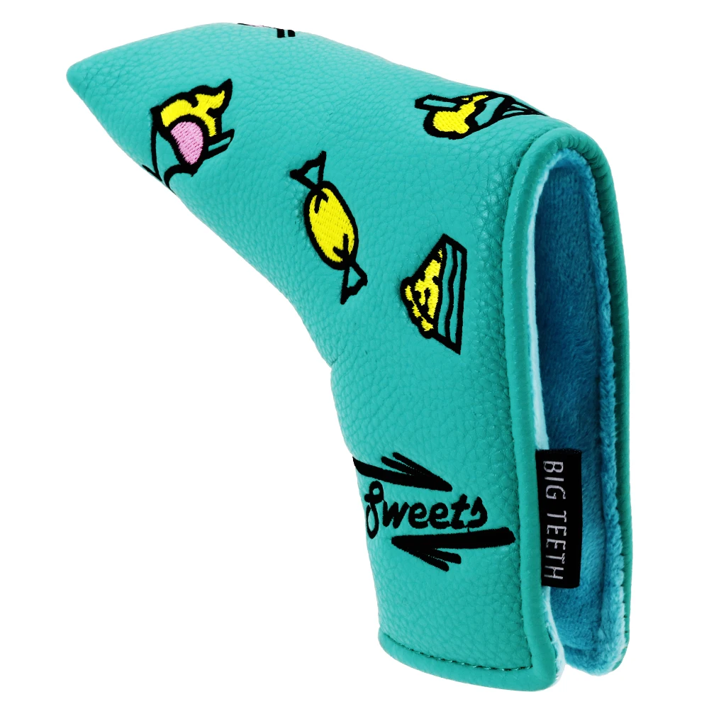 6003514 big teeth golf pingtype putter cover green (4)