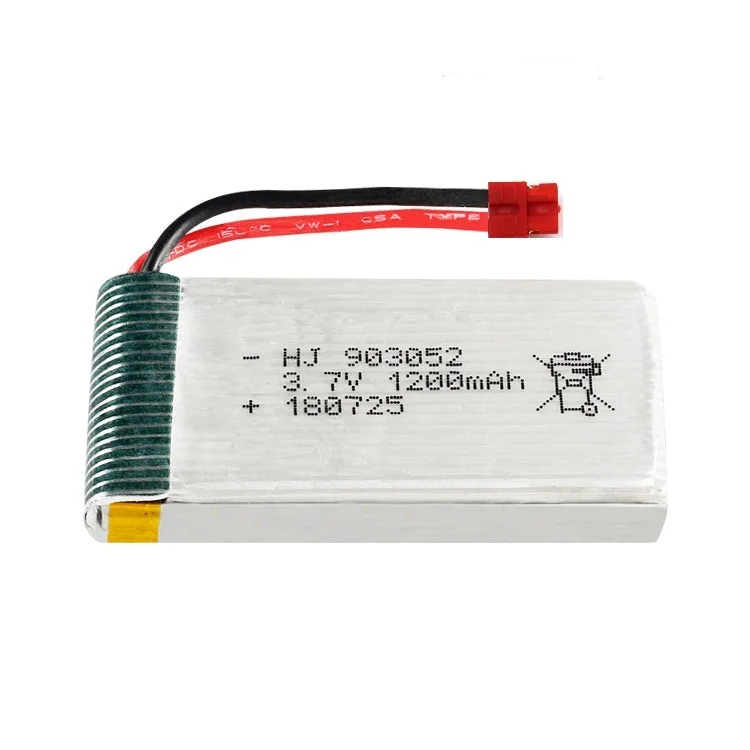 Ewellsold 3,7 в 1200 мАч LiPo батарея для X5SW X5SC X5HW X5HC X5UW X5UC батарея с зарядным устройством Дрон 3,7 в 1200 мАч Lipo