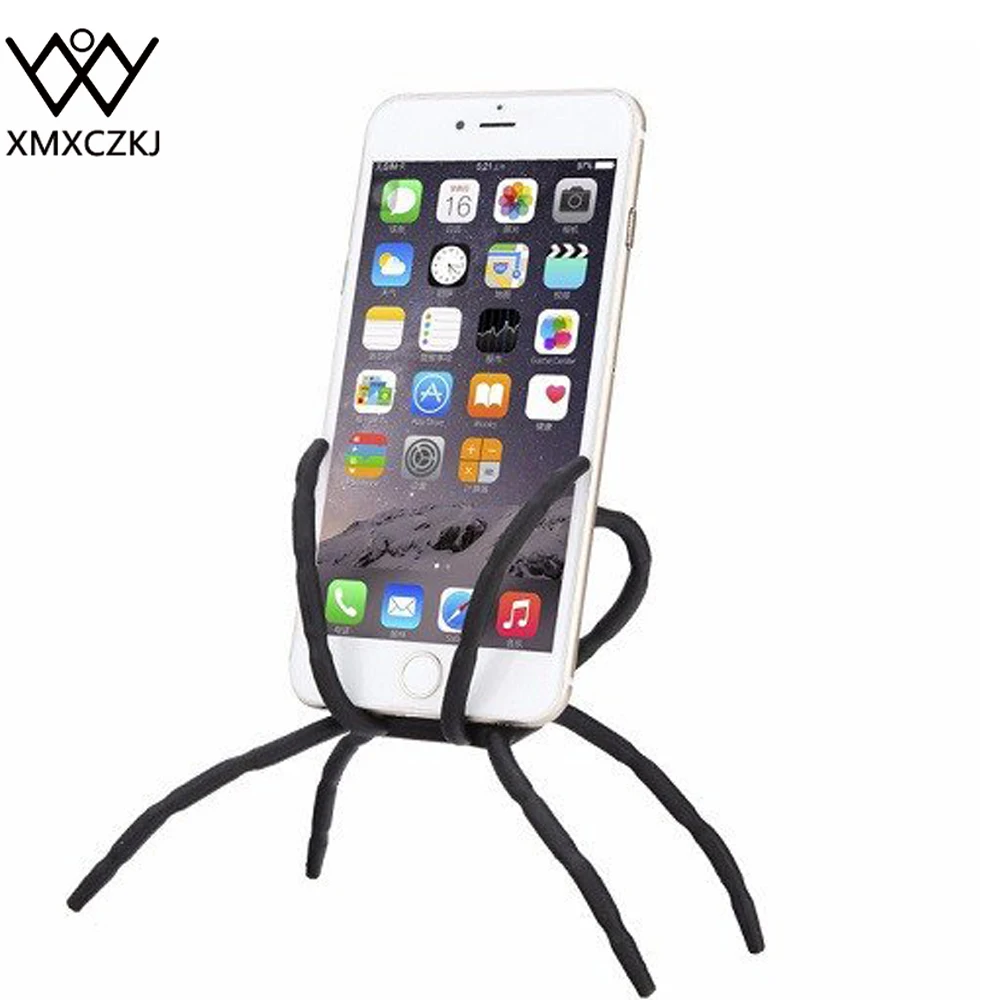 XMXCZKJ Universal Spider Flexible Grip Holder Stand Mount For Huawei Xiaomi Samsung Car Phone Adjustable Bracket | Мобильные