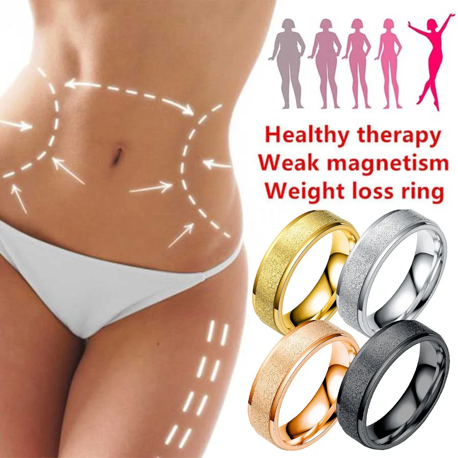 Магнитное кольцо, медицинское магнитное кольцо для потери веса, для похудения, для фитнеса, для уменьшения веса, кольцо, стимулирующее акупунктурные точки, желчное кольцо
