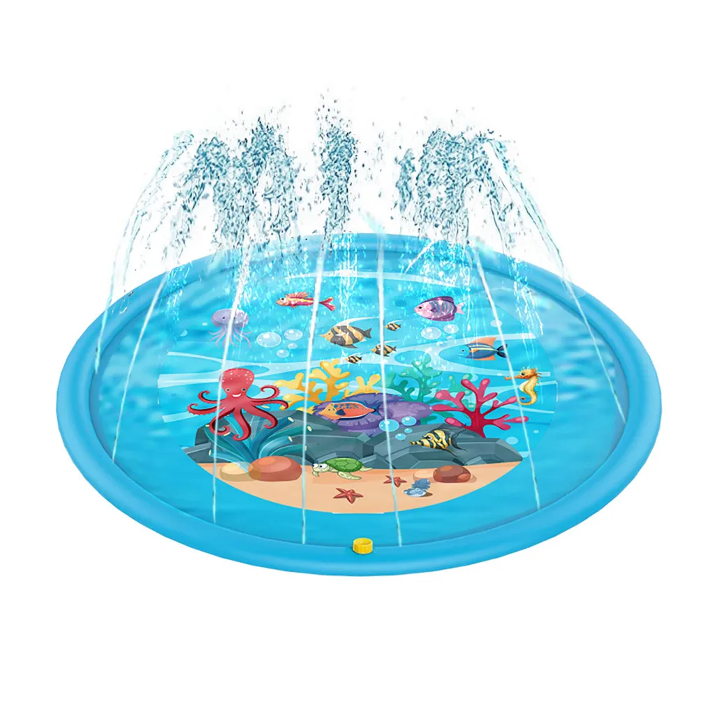 Водный спрей игровой коврик ПВХ Идеальный надувной бассейн открытый летний воды игрушки спринклер коврик для От 1 до 5 лет мальчиков и девочек