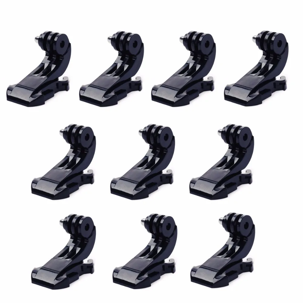 

10pcs Vertical Surface Body Harness Helmet Chest Strap Quick Release J-Hook Buckle Mount Base for GoPro Accessories Go Pro Hero