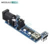 Fuente de alimentación de placa de pruebas, módulo Compatible con módulo de fuente de alimentación USB sin soldadura, CC 3,3 V 5V, MB102, 2 uds. ► Foto 2/4