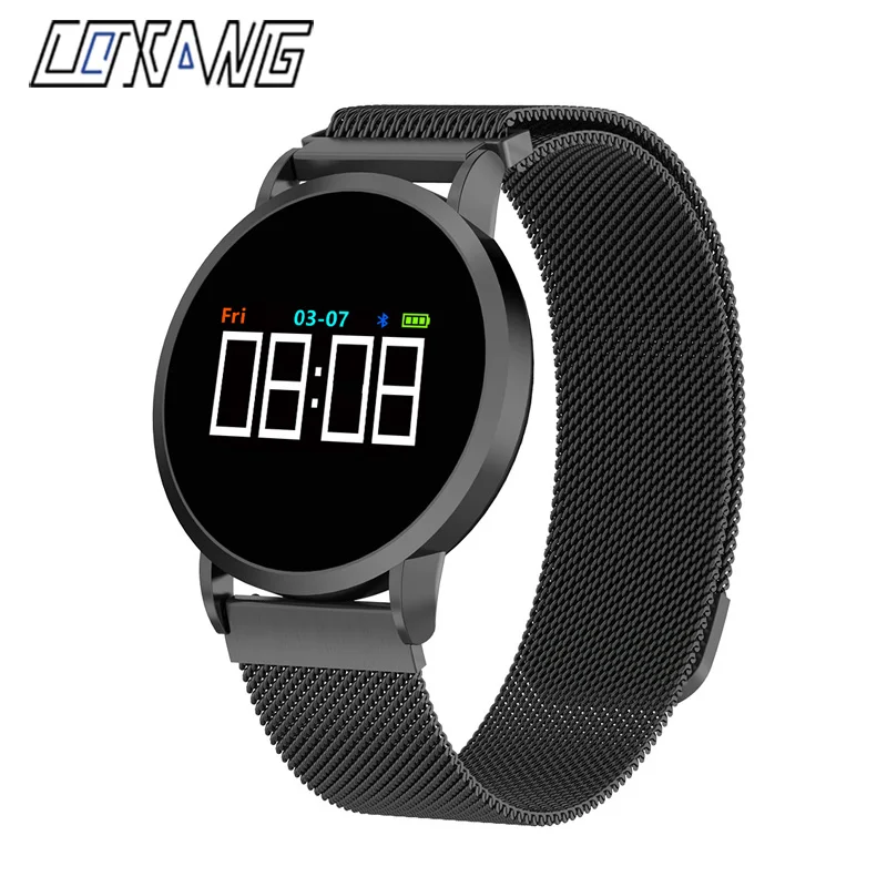 

COXANG F1 Pro Smart Bracelet Watch IP68 Waterproof Step Counter Activity Tracker Smart Watch Heart Rate Blood Pressure Fit Watch