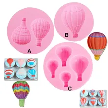3D воздушный шар помадка форма для торта экологически чистое Силиконовое мыло шоколадная форма украшения для тортов аксессуары вечерние украшения