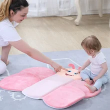 Детская ванночка мягкие вставки младенцев для раковины ванны губка детская подушка полиэстер 81*73 см высокого качества