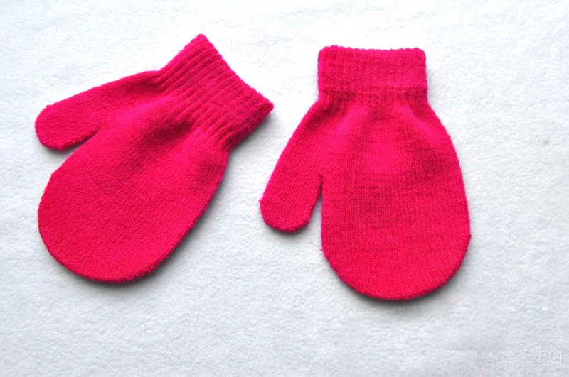 Новые зимние женские перчатки для маленьких мальчиков детские перчатки теплые детские вязаные перчатки унисекс Детские митенки детские для детского сада XL182